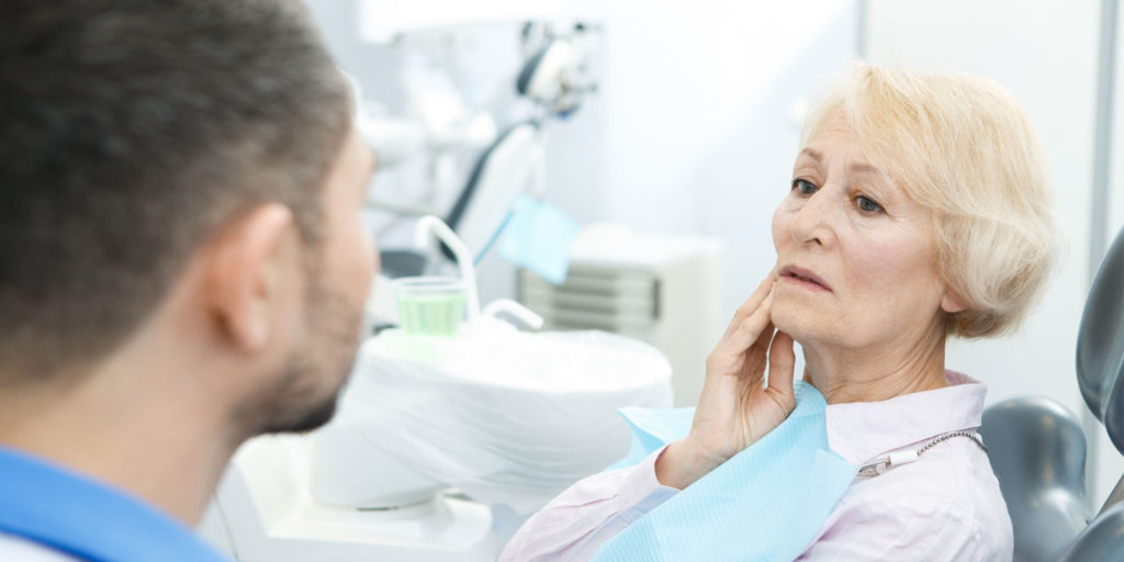 dental patient in need of bone graft procedure