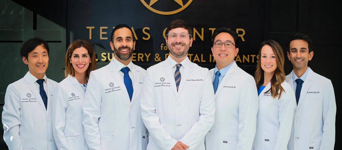 All Doctors Together At The Texas Center For Oral Surgery & Dental Implants