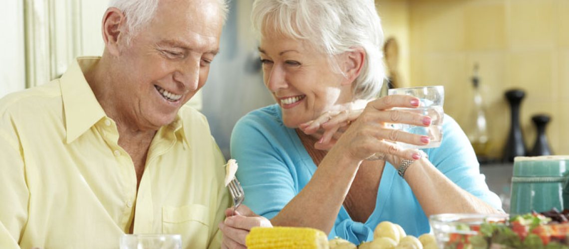 Implant Supported Denture Patient Smiling